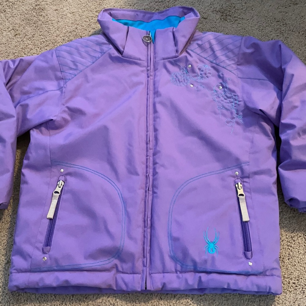 Spyder girls ski jacket